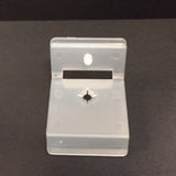 Self-Piercing Flush Style Shelf Clip - Fold and Hold