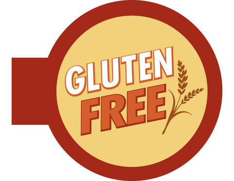Gluten Free Shelf Talker Sign - 50 pk