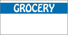 Grocery Monarch Labels - Monarch 1110 Series