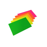 Fluorescent Card Stock -  7" x 11" - 100pk