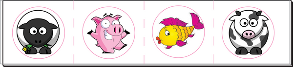 Checkstand Stickers For Kids - Removable! – grocerysigns.com